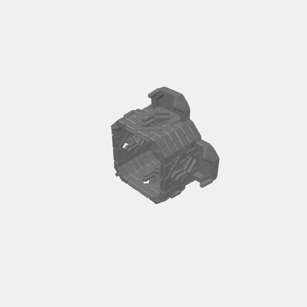Understone Square Tower - Mid Balcony 4 v1.0.stl