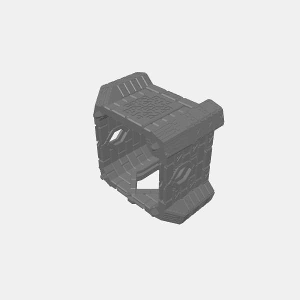 Understone Square Tower - Base butressed 1 v1.0.stl