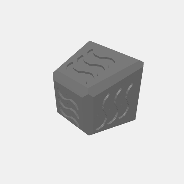 Stone Objective Marker Cap - Element Air v1.0.stl