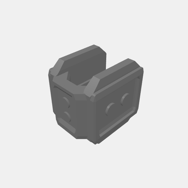 Sci Fi Objective Marker Top - Dot 2 v1.0.stl