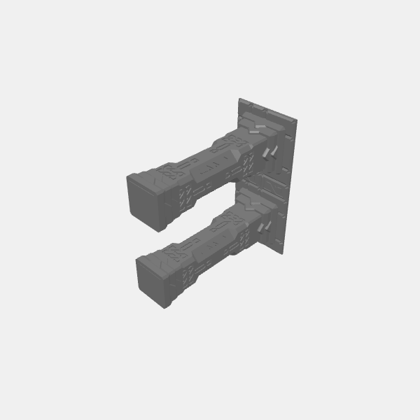Understone Columns 2x Straight v1.0.stl