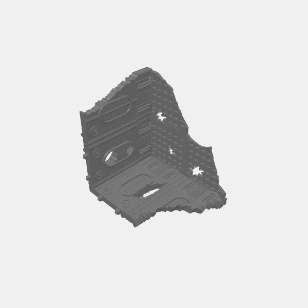 Tech Gothic Ruins 2x2 solid walls 1 v1.1.stl