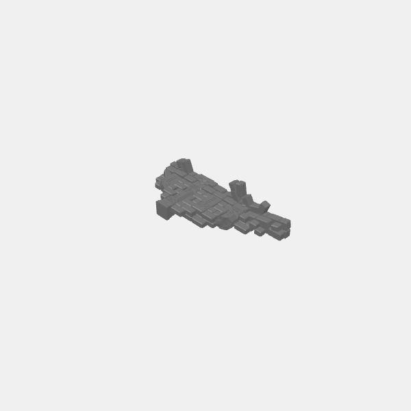 Understone - Hammerstone Ruins- Wall Straight 2 v1.0.stl
