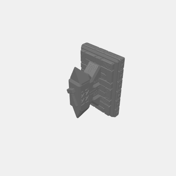 Understone - Hammerstone Ruins- Anvil and Hammer Altar v1.0.stl