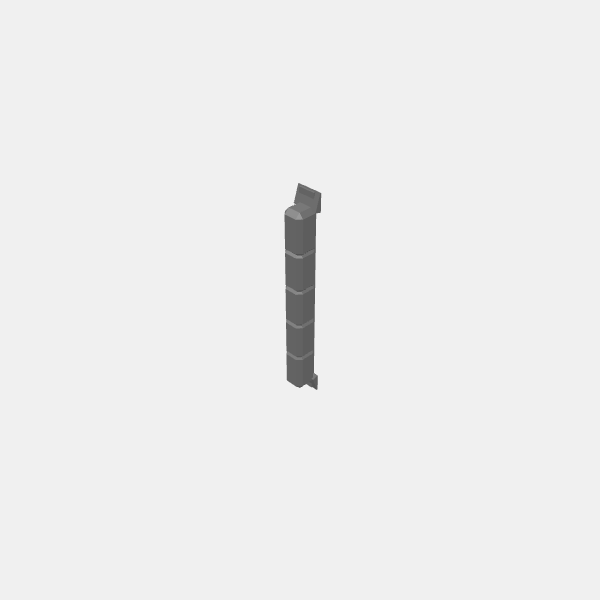 Gaslands Cop Lights - light bar anglur v1.0.stl