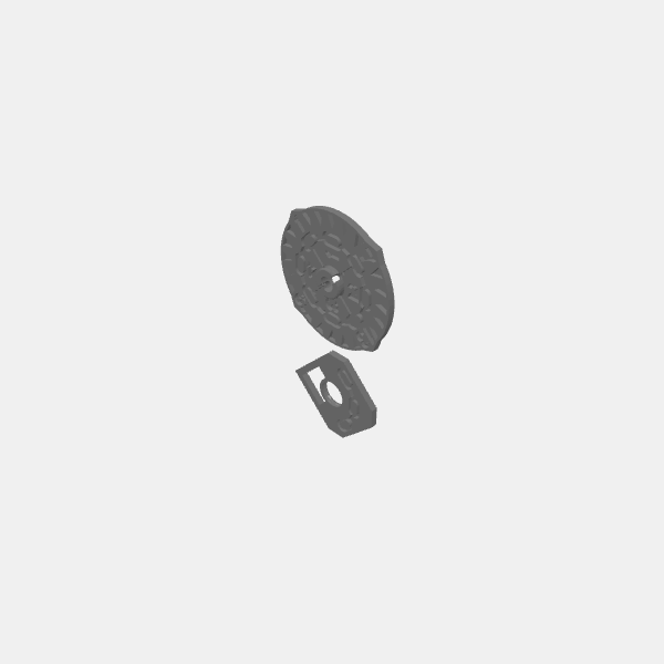 Keyforge - Chain Tracker Spinner - v1.1.stl