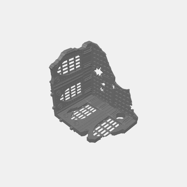 Tech Gothic Ruins 2x2 arches 1 v1.1.stl