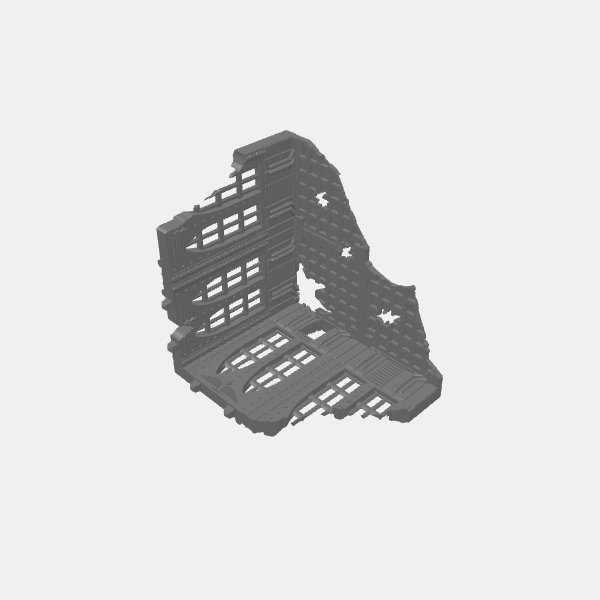 Tech Gothic Ruins 2x2 double-arches 1 v1.1.stl