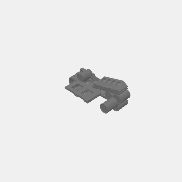 Gaslands Junk Barricades 3 pallet v1.1.stl