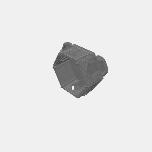 Understone Hex Tower - Mid Balconys triple v1.0.stl