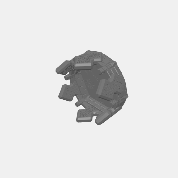 Understone Hex Tower - Top Crown v1.0.stl