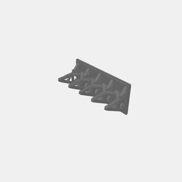 Gaslands Billboards - Wood Scaffold standard width v1.2 .stl