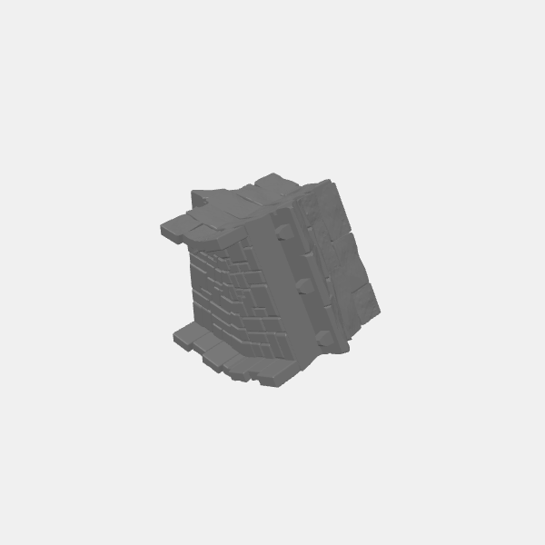 Tilestone Modular Bridge Center 30 Degree L v1.0.stl