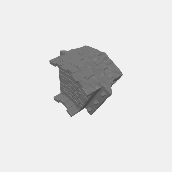 Tilestone Modular Bridge Center 30 Degree R v1.0.stl