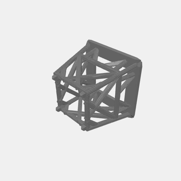 Gaslands - Water Tower Scaffold - Wood v1.2.stl