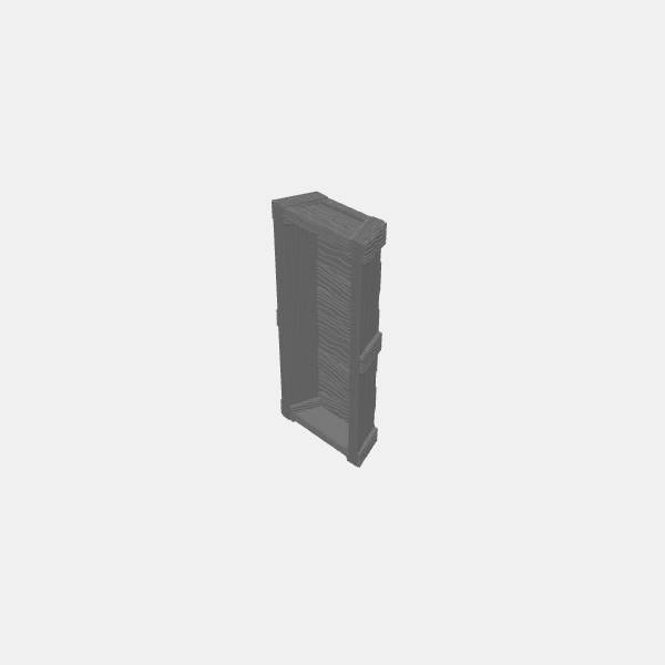 Animal Feed Trough Long v1.0.stl