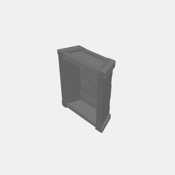 Animal Feed Trough Short v1.0.stl