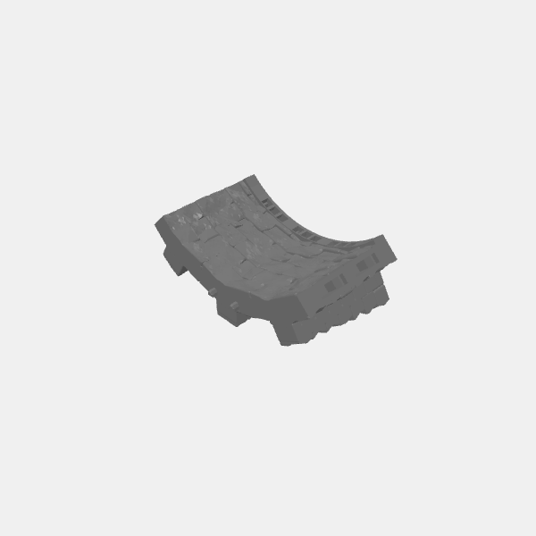 Walls/Buttress/G-BGR-Tilestone-Wall-Buttress-Lg-x3-v1.0.stl
