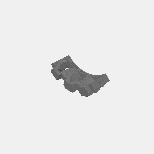 Walls/Battlements/G-BGR-Tilestone-Wall-Battlements-Sm-ArrowSlot-v1.2.stl