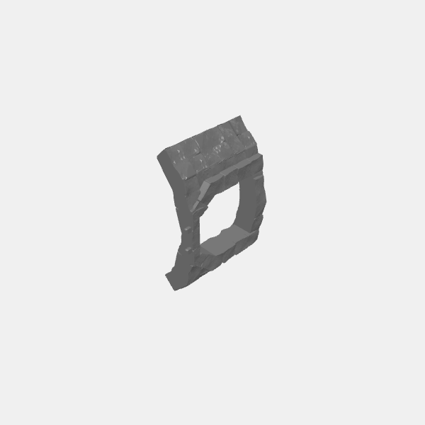Dice Tower/G Round Tower/Dice Tower Doorway test 2.stl