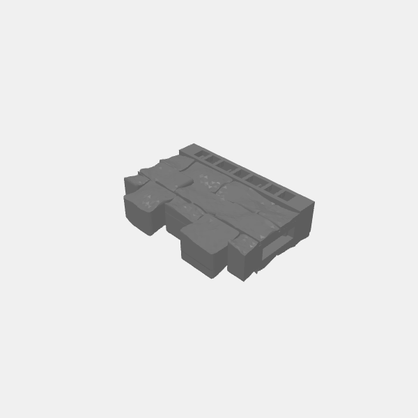Walls/Battlements/A-BGR-Tilestone-Wall-Battlements-Sm-v1.0.stl