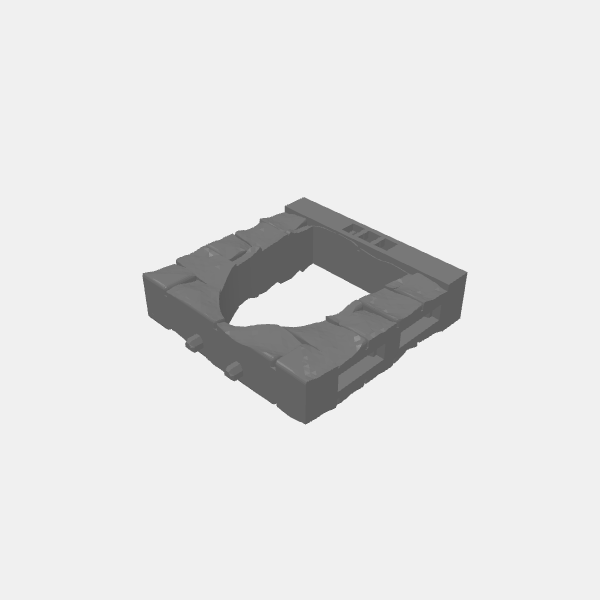 Dice Tower/A Square Tower/AS-BGR-Tilestone-DiceTowerDoorway-v1.0.stl