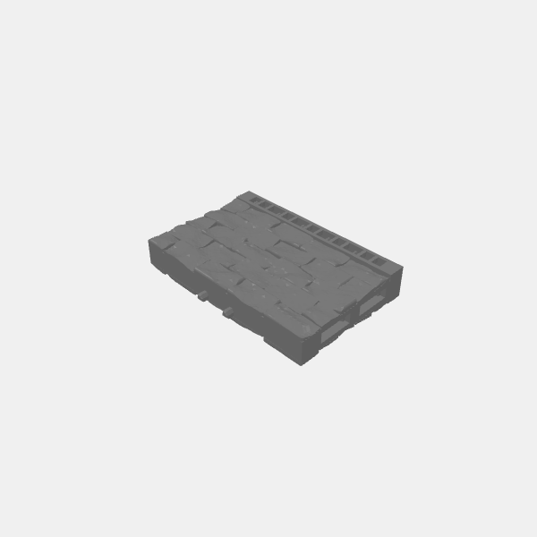 Walls/Wall Basic/D-BGR-Tilestone-Wall-v1.0.stl