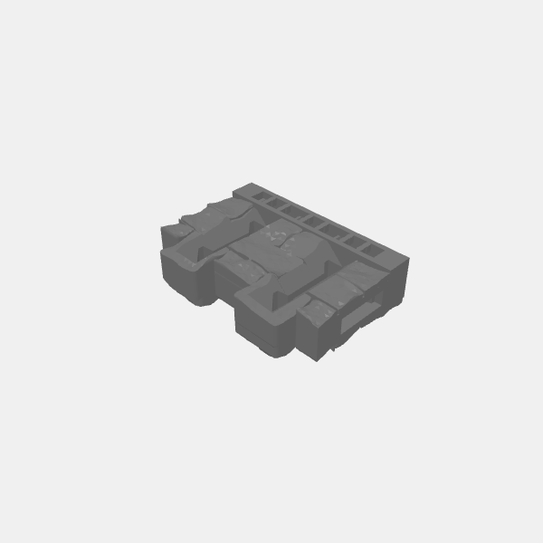 Walls/Battlements/A-BGR-Tilestone-Wall-Battlements-Sm-ArrowSlot-v1.0.stl