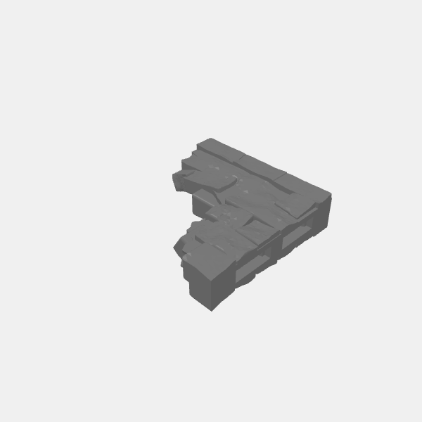 Walls/Ruined/A-BGR-Tilestone-Wall-Ruined-L-v1.0.stl