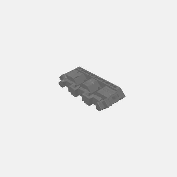 Walls/Battlements/P-BGR-Tilestone-Wall-Battlements-Sm-ArrowSlot-v1.0.stl