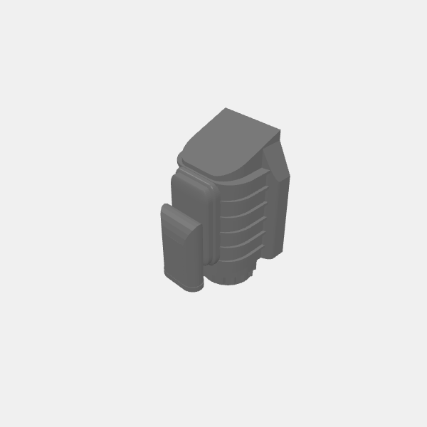 motors/Gaslands Motor Supercharger 3 flat v1.0.stl