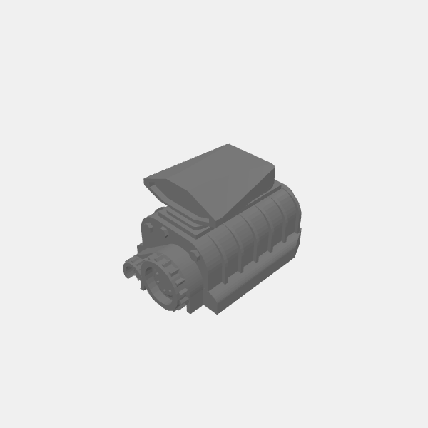 motors/Gaslands Motor Supercharger 2 back v1.0.stl