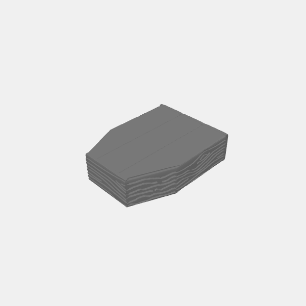 Fantasy Scatter Bookshelf 6 v1.0.stl