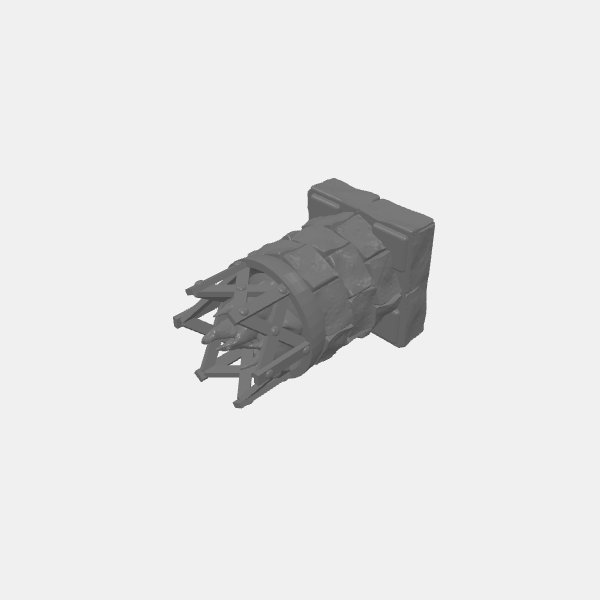 Fantasy Scatter - Brazier Short Fire-tower v1.0.stl