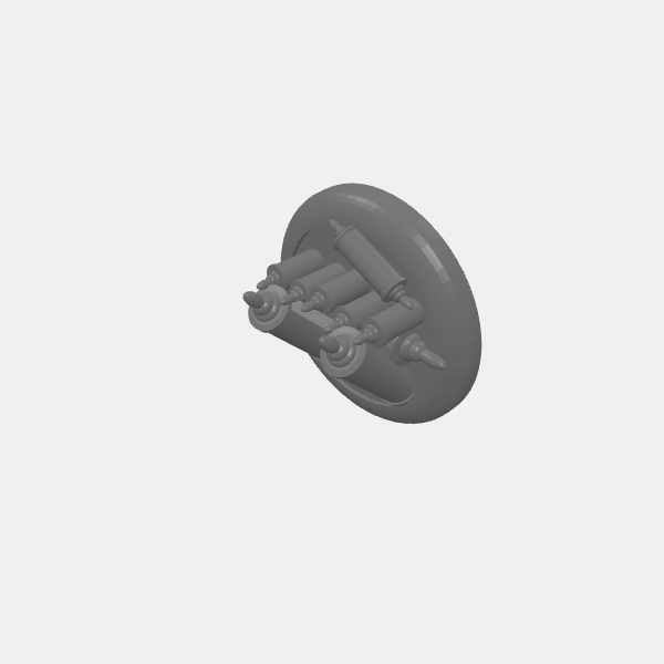 Treasure Objective Token Scrolls 1 v1.1.stl