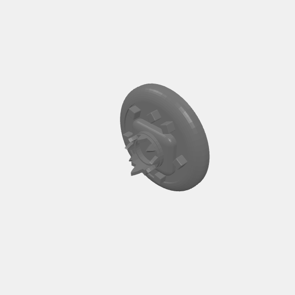 Treasure Objective Token Crown v1.1.stl