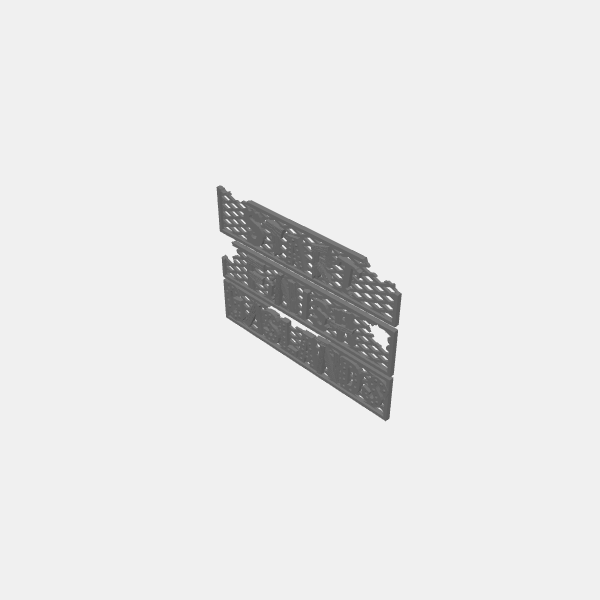 Gaslands Wrecked Signs Start Finish v1.4.stl