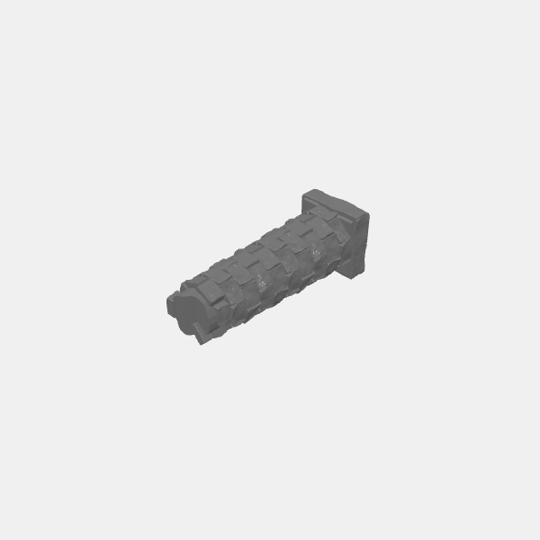 Tilestone Column single ruined 3 v1.0.stl