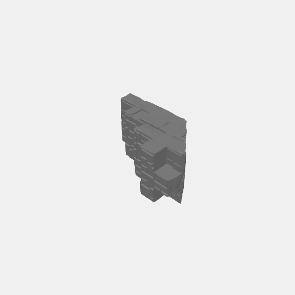 Tilestone Stackers Narrow Steps walkway slots Bridge Undercut v1.0.stl