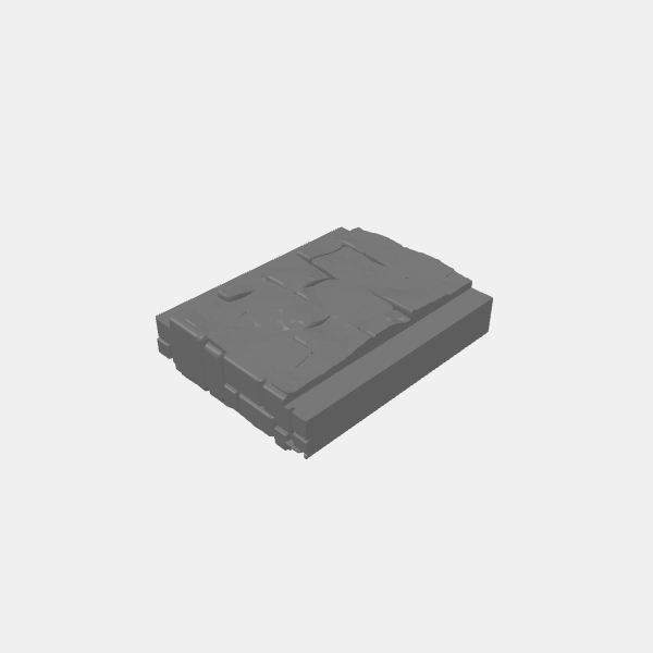 Tilestone Walls - 75mm Wall Hidden Entrance Insert v1.0.stl