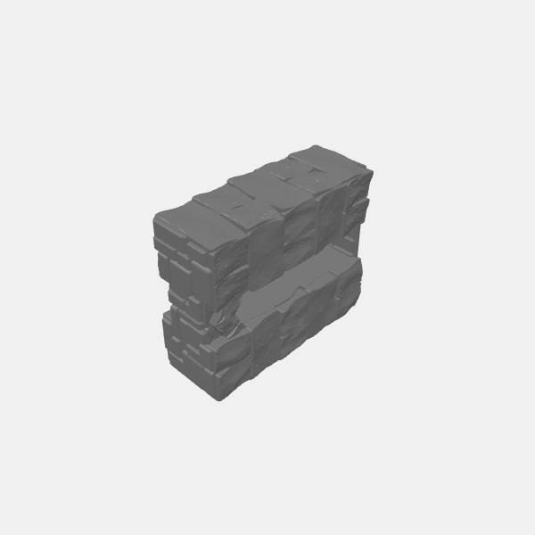 Tilestone Walls - 50mm Wall Arches v1.0.stl