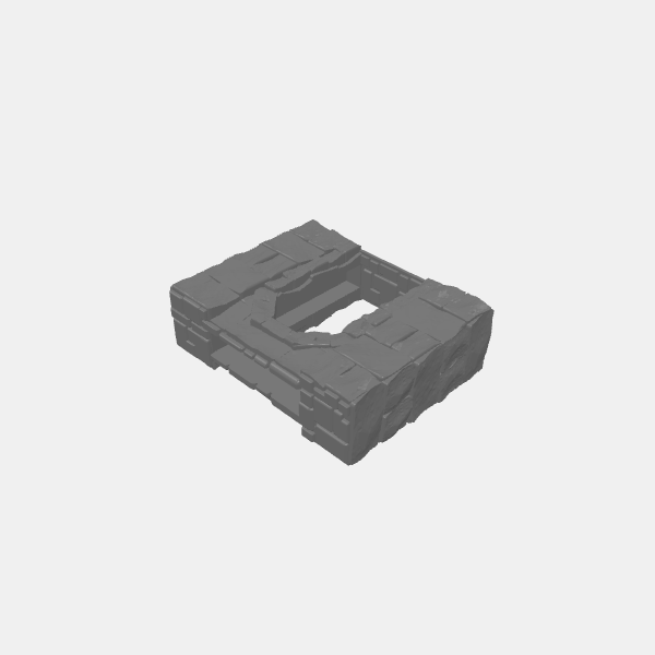 Tilestone Walls/Tilestone Walls 75mm Door Slot v1.0.stl