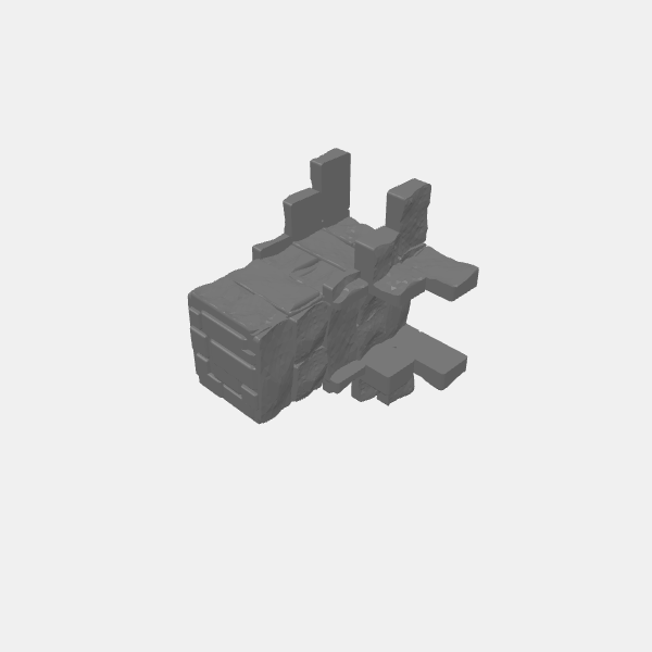 Tilestone Walls/Tilestone Walls Style Junction Tee v1.2.stl