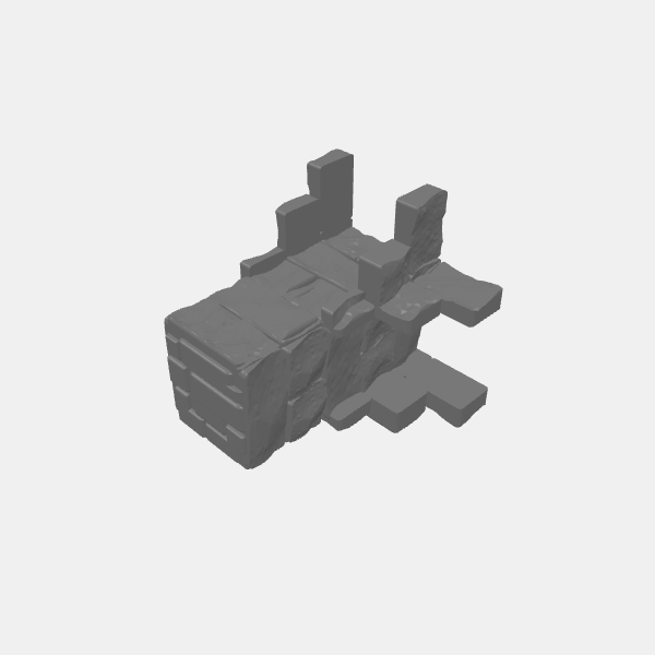 Tilestone Walls/Tilestone Walls Style Junction Corner v1.2.stl