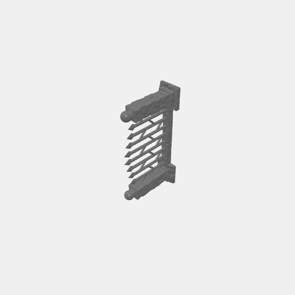Ruins Fences v2 section 1.stl