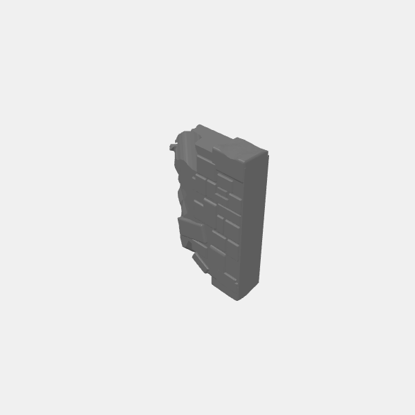 Tilestone Modular Bridge half span 1 - ruined v1.0.stl