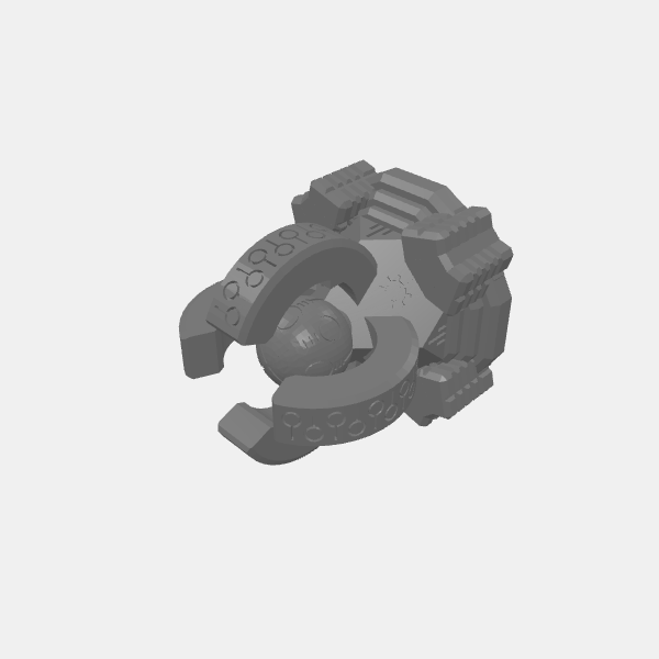 Xenos Necrotic - Shrines - Power Arcs v1.0.stl