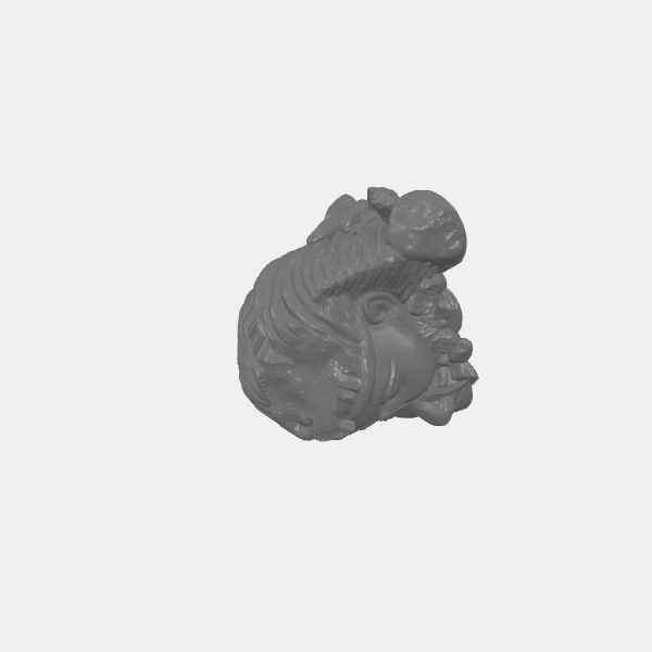 SB3D - Ancient Sandstone - Fallen Statue head 2 v1.0.stl