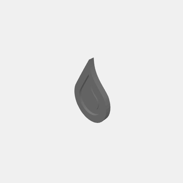 SB3D - Game Tokens - Night Thirst - Blood Drop v1.0.stl