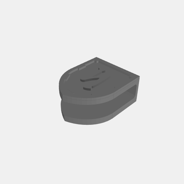 Initiative Tracker Shield - Dwarf Runes - s v1.0.stl